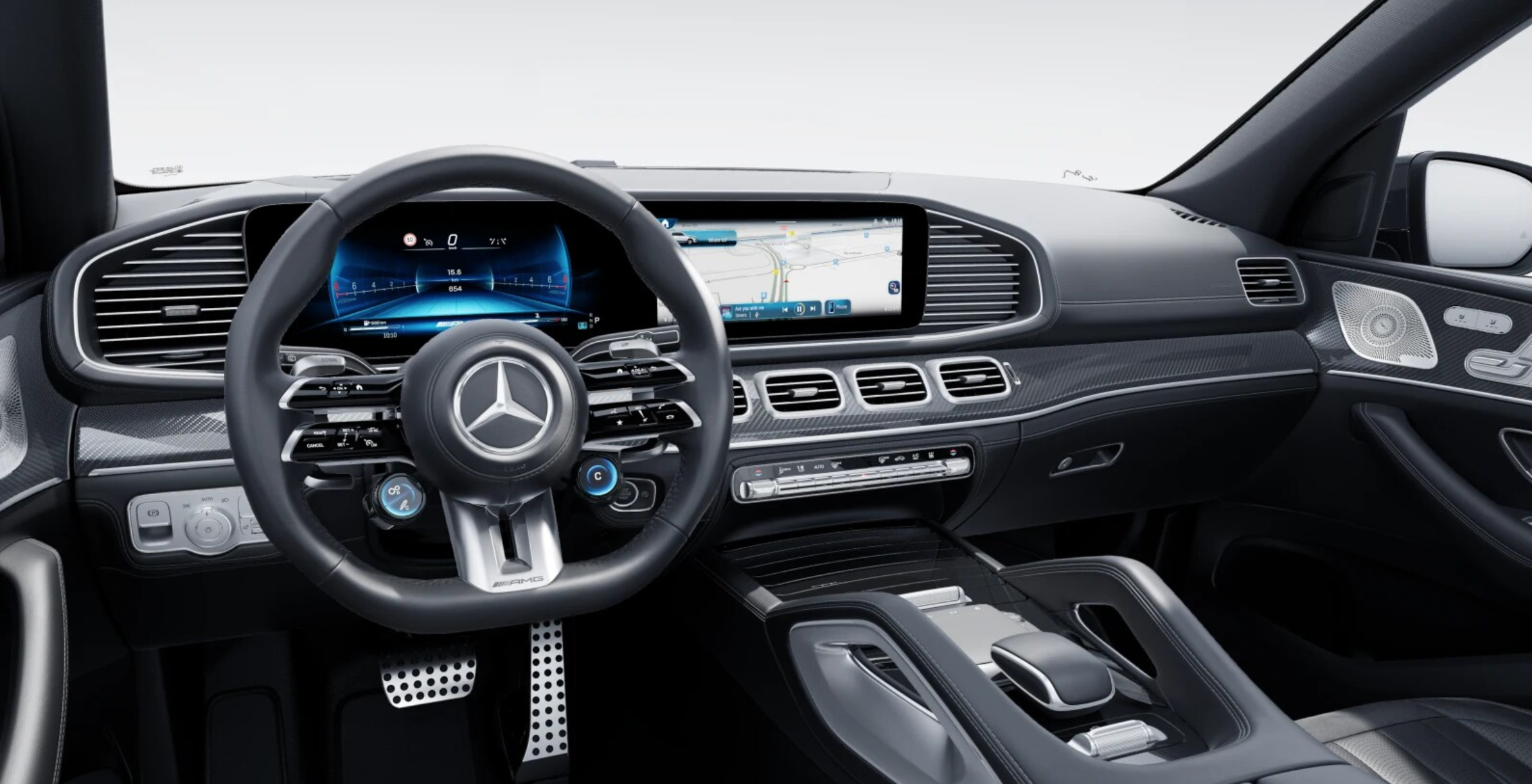 Mercedes GLE 63 AMG | nové české auto objednané do výroby | černé s černou kůží | maximální výbava | FACELIFT | super cena | ihned k předání | nákup online | auto eshop AUTOiBUY.com